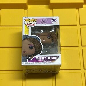 Funko Pop! Icons Whitney Houston Vinyl Figure #70 Music Collectible